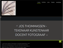 Tablet Screenshot of josthommassen.nl